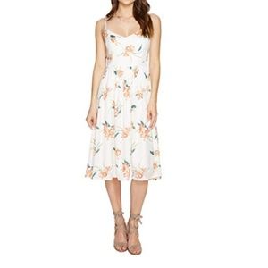 BB Dakota white and floral dress